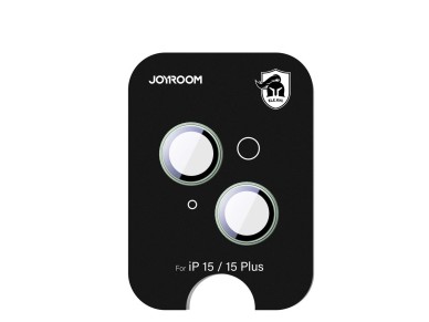Joyroom JR-MFY0252 protective glass for iPhone 15/15 Plus lenses - green Joyroom JR-MFY0252 protective glass for iPhone 15/15 Plus lenses - green
