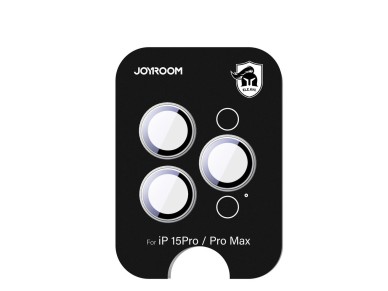 Protector de pantalla de cristal Joyroom JR-MFY0254 para lentes de iPhone 15 Pro/15 Pro Max - Titani Protector de pantalla de cristal Joyroom JR-MFY0254 para lentes de iPhone 15 Pro/15 Pro Max - Titani