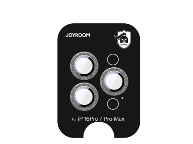 Joyroom JR-MSF0305 protective glass for iPhone 16 Pro/16 Pro Max lenses - titanium Joyroom JR-MSF0305 protective glass for iPhone 16 Pro/16 Pro Max lenses - titanium