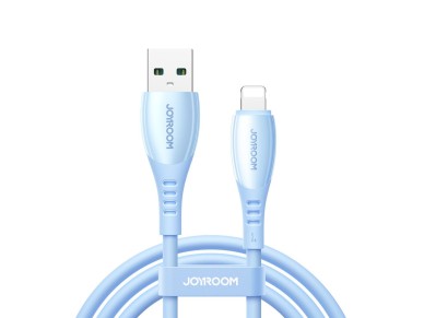 Cable USB-A a Lightning Joyroom S-A59 Vibrant Series 3A de 1,2 m - azul