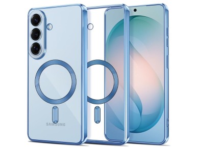 Tech-Protect MagFlex MagSafe Case for Samsung Galaxy S26 - Transparent Blue Tech-Protect MagFlex MagSafe Case for Samsung Galaxy S26 - Transparent Blue