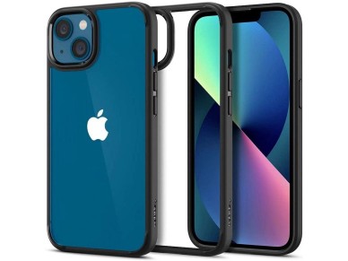 Spigen Ultra Hybrid iPhone 13 Case - Matte Black