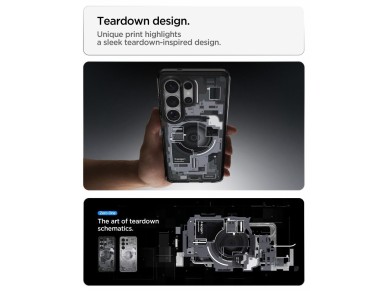 Spigen Ultra Hybrid Mag MagSafe Case for Samsung Galaxy S26 Ultra Zero One - Clear Black Spigen Ultra Hybrid Mag MagSafe Case for Samsung Galaxy S26 Ultra Zero One - Clear Black