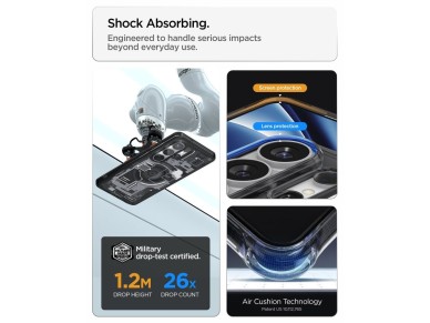 Spigen Ultra Hybrid Mag MagSafe Case for Samsung Galaxy S26 Ultra Zero One - Clear Black Spigen Ultra Hybrid Mag MagSafe Case for Samsung Galaxy S26 Ultra Zero One - Clear Black