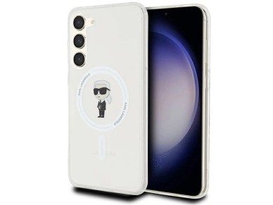 Karl Lagerfeld IML Ikonik MagSafe case for Samsung Galaxy S24+ - transparent Karl Lagerfeld IML Ikonik MagSafe case for Samsung Galaxy S24+ - transparent