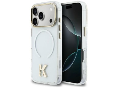 Karl Lagerfeld IML K Head Logo MagSafe Case for iPhone 17 Pro - Clear Karl Lagerfeld IML K Head Logo MagSafe Case for iPhone 17 Pro - Clear