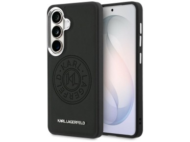 Karl Lagerfeld Perforated KL MagSafe Case for Samsung Galaxy S26+ - Black Karl Lagerfeld Perforated KL MagSafe Case for Samsung Galaxy S26+ - Black