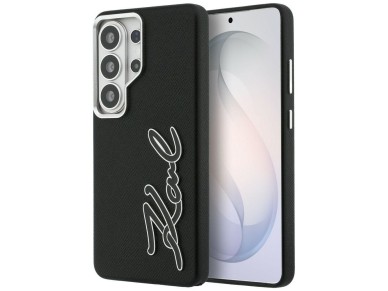 Funda con logotipo de resina metálica texturizada Karl Lagerfeld para Samsung Galaxy S26 Ultra - Neg Funda con logotipo de resina metálica texturizada Karl Lagerfeld para Samsung Galaxy S26 Ultra - Neg