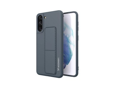 Wozinsky Kickstand Case silicone case with stand Samsung Galaxy S21+ 5G navy blue Wozinsky Kickstand Case silicone case with stand Samsung Galaxy S21+ 5G navy blue