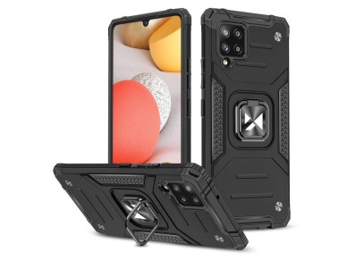 Funda protectora Wozinsky Ring Armor con soporte, resistente y duradera para Samsung Galaxy A42 5G, Funda protectora Wozinsky Ring Armor con soporte, resistente y duradera para Samsung Galaxy A42 5G,