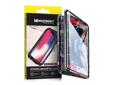 Wozinsky Full Magnetic Case Full Body Front and Back Cover with built-in glass for Samsung Galaxy A7