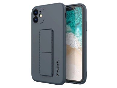 Wozinsky Kickstand Case silicone case with stand Samsung Galaxy A22 4G blue Wozinsky Kickstand Case silicone case with stand Samsung Galaxy A22 4G blue