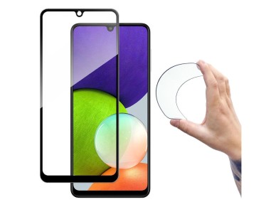 Protector de pantalla h�brido de nanocristal flexible Wozinsky de cobertura total con marco para Sam