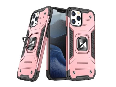 Wozinsky Ring Armor Case Kickstand Tough Rugged Cover for iPhone 13 rose gold Wozinsky Ring Armor Case Kickstand Tough Rugged Cover for iPhone 13 rose gold