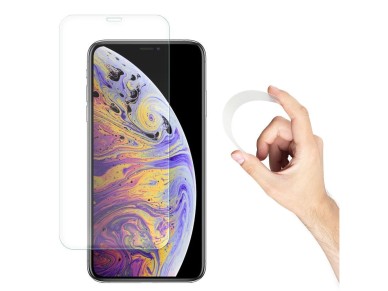 Protector de pantalla híbrido de vidrio templado Wozinsky Nano Flexi Glass para iPhone 13 mini Protector de pantalla híbrido de vidrio templado Wozinsky Nano Flexi Glass para iPhone 13 mini