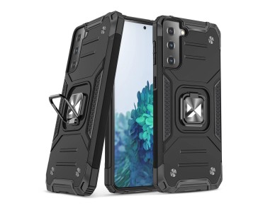 Capa protetora híbrida resistente Wozinsky Ring Armor com suporte magnético para Samsung Galaxy S22+ Capa protetora híbrida resistente Wozinsky Ring Armor com suporte magnético para Samsung Galaxy S22+
