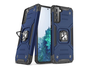 Wozinsky Ring Armor tough hybrid case cover + magnetic holder for Samsung Galaxy S22 blue Wozinsky Ring Armor tough hybrid case cover + magnetic holder for Samsung Galaxy S22 blue
