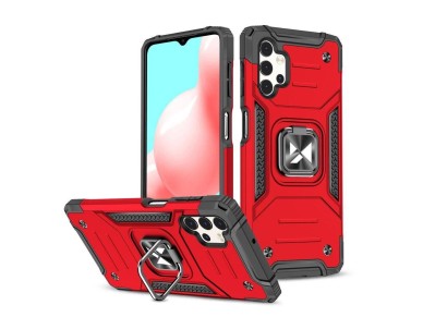 Wozinsky Ring Armor tough hybrid case cover + magnetic holder for Samsung Galaxy A73 red Wozinsky Ring Armor tough hybrid case cover + magnetic holder for Samsung Galaxy A73 red
