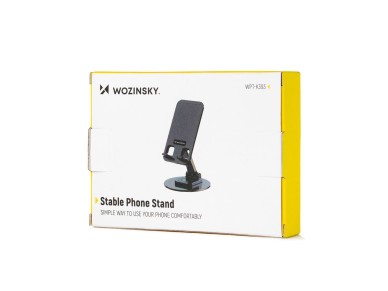 Wozinsky WPT-K393 stable stand for phone and tablet - black Wozinsky WPT-K393 stable stand for phone and tablet - black