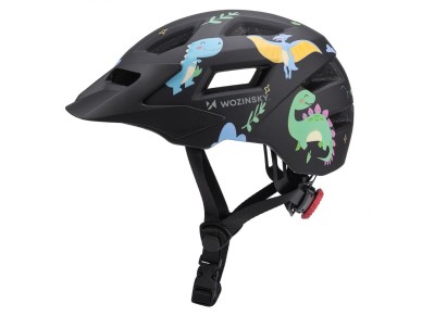 Wozinsky Children's MTB Bike Helmet with Detachable Visor XS - Black Wozinsky Children's MTB Bike Helmet with Detachable Visor XS - Black