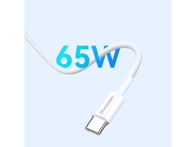 Cargador Wozinsky GaN de 65 W con puertos USB-A y 2 puertos USB-C, incluye cable USB-C de 65 W - Bla Cargador Wozinsky GaN de 65 W con puertos USB-A y 2 puertos USB-C, incluye cable USB-C de 65 W - Bla