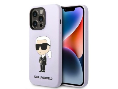 Karl Lagerfeld KLHCP14LSNIKBCU iPhone 14 Pro Case - Purple Karl Lagerfeld KLHCP14LSNIKBCU iPhone 14 Pro Case - Purple