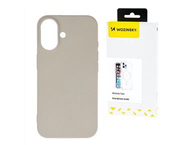 Wozinsky Silicone Case for Samsung Galaxy S24 FE - Beige
