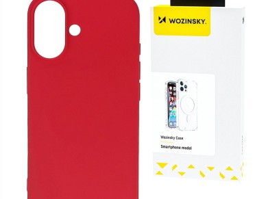 Wozinsky Silicone Case for Samsung Galaxy S25 - Red Wozinsky Silicone Case for Samsung Galaxy S25 - Red