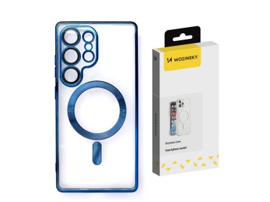 Wozinsky Electroplated Case with Magsafe for Samsung Galaxy S25+ - Blue Wozinsky Electroplated Case with Magsafe for Samsung Galaxy S25+ - Blue
