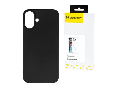 Wozinsky Silicone Case Magsafe Magnetic Case for Samsung Galaxy S25+ - Black