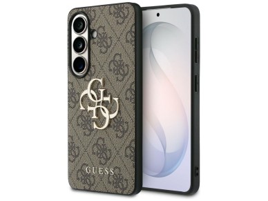 Guess 4G Big Metal Logo Case for Samsung Galaxy S26 Plus - Brown Guess 4G Big Metal Logo Case for Samsung Galaxy S26 Plus - Brown