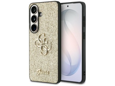 Funda Guess Fixed Glitter Big 4G Metal Logo para Samsung Galaxy S26 - dorada Funda Guess Fixed Glitter Big 4G Metal Logo para Samsung Galaxy S26 - dorada