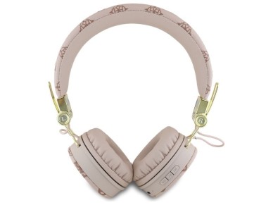 Auriculares Bluetooth Guess ENC GUBH70EPOSMW color marr�n/marr�n con dise�o de peon�a y forma redond