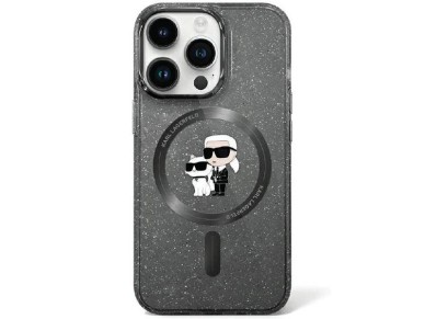 Karl Lagerfeld KLHMN61HGKCNOK iPhone 11 / Xr 6.1" black/black hardcase Karl&Choupette Glitter MagSaf Karl Lagerfeld KLHMN61HGKCNOK iPhone 11 / Xr 6.1" black/black hardcase Karl&Choupette Glitter MagSaf