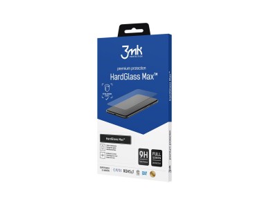 Protector de pantalla de cristal templado reforzado de 3 mk HardGlass Max negro para Xiaomi Redmi No Protector de pantalla de cristal templado reforzado de 3 mk HardGlass Max negro para Xiaomi Redmi No