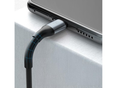 3mk Hyper Cable 3mk Hyper Cable N-SERIES USB-C / USB-C 1m 20V/5A 100W / black