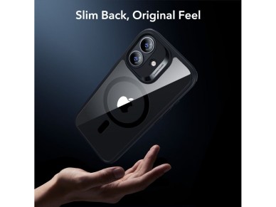 ESR Classic Hybrid MagSafe + Tempered Glass Set for iPhone 17 - Clear Black ESR Classic Hybrid MagSafe + Tempered Glass Set for iPhone 17 - Clear Black