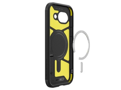 Capa Spigen Tough Armor Mag MagSafe para Google Pixel 10A - preta Capa Spigen Tough Armor Mag MagSafe para Google Pixel 10A - preta