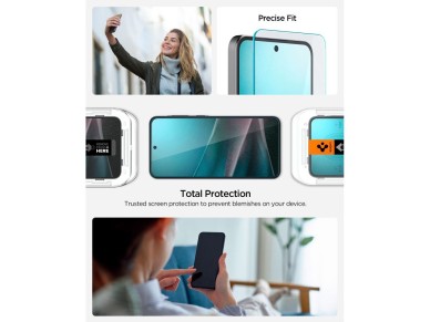 Protector de pantalla de vidrio templado Spigen Glas.tR EZ Fit para Samsung Galaxy A36 / A37 5G Protector de pantalla de vidrio templado Spigen Glas.tR EZ Fit para Samsung Galaxy A36 / A37 5G