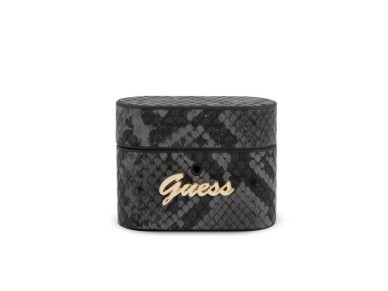 Guess GUACAPPUNSSMLBK AirPods Pro cover black/black Python Collection Guess GUACAPPUNSSMLBK AirPods Pro cover black/black Python Collection