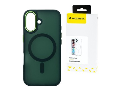 Wozinsky Fashion Case MagSafe for Samsung Galaxy S25+ - Green Wozinsky Fashion Case MagSafe for Samsung Galaxy S25+ - Green