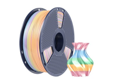 Sunlu PLA+ Silk Filament (Rainbow) 04 Sunlu PLA+ Silk Filament (Rainbow) 04