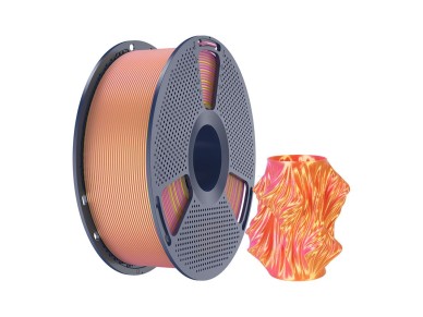 Sunlu PLA+ Silk Dual Color Filament (Pink and Gold) Sunlu PLA+ Silk Dual Color Filament (Pink and Gold)