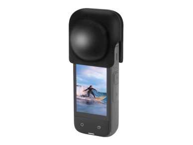 PULUZ silicone lens cover for Insta360 X4 / X5 (black) PULUZ silicone lens cover for Insta360 X4 / X5 (black)