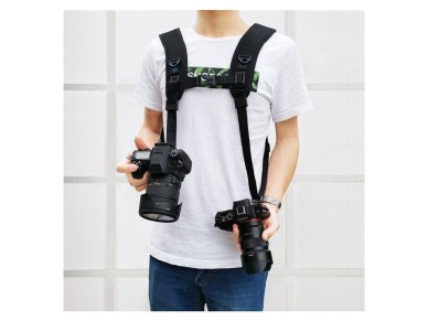 Double shoulder harness Puluz for cameras PU6002 Double shoulder harness Puluz for cameras PU6002