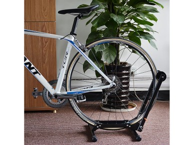 Rockbros T30 Folding Bike Stand for Front or Rear Wheel Compatible with 24-27.5 Inch and 700C Wheels Rockbros T30 Folding Bike Stand for Front or Rear Wheel Compatible with 24-27.5 Inch and 700C Wheels