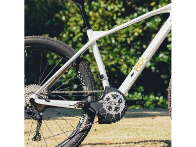 Rockbros D76 Crankset Transport Cover - Black and Gray Rockbros D76 Crankset Transport Cover - Black and Gray