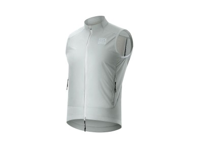 Colete corta-vento Rockbros YDMJ003 para primavera/outono, tamanho XXL - Branco/Cinza