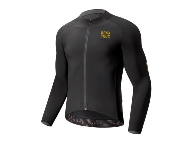 Rockbros YDWT020 Diamond cycling jersey spring/autumn/winter size S - black