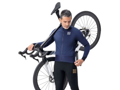 Rockbros YDWT014 Winter Fleece Double Layer Cycling Jacket Size XL - Blue Rockbros YDWT014 Winter Fleece Double Layer Cycling Jacket Size XL - Blue